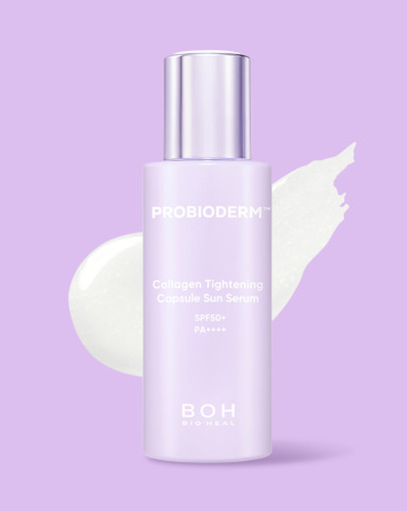 BIO HEAL BOH Probioderm Collagen Tightening Capsule Sun Serum SPF50+ PA++++ 50ml - EmpressKorea