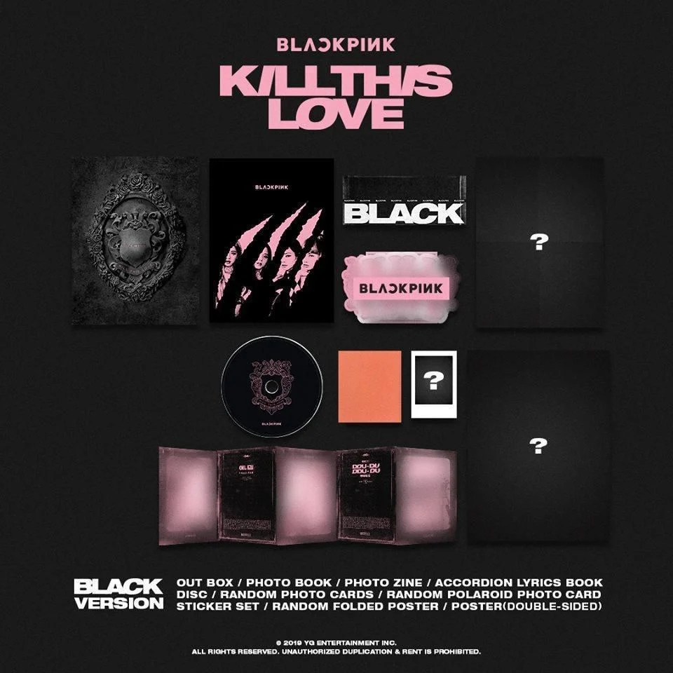 BLACKPINK - 2nd Mini Album: Kill This Love - EmpressKorea