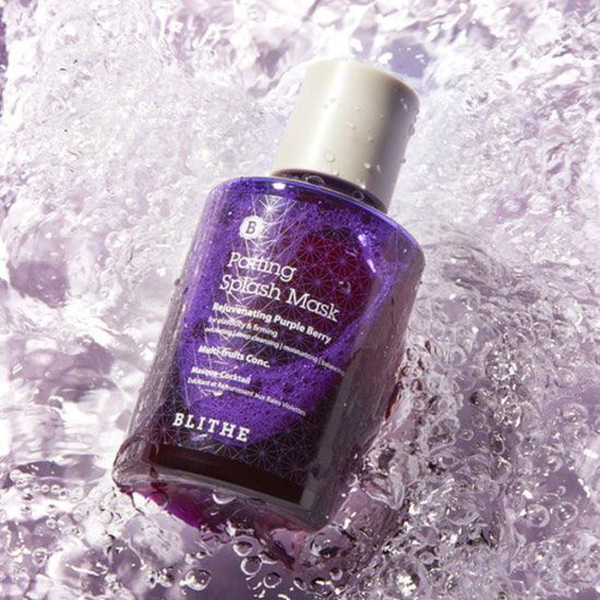 BLITHE Patting Splash Mask Rejuvenating Purple Berry 150ml - EmpressKorea