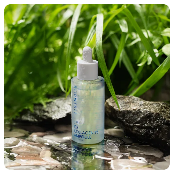 BORNTREE Like Sky Ice Collagen 93% Ampoule 50ml - EmpressKorea