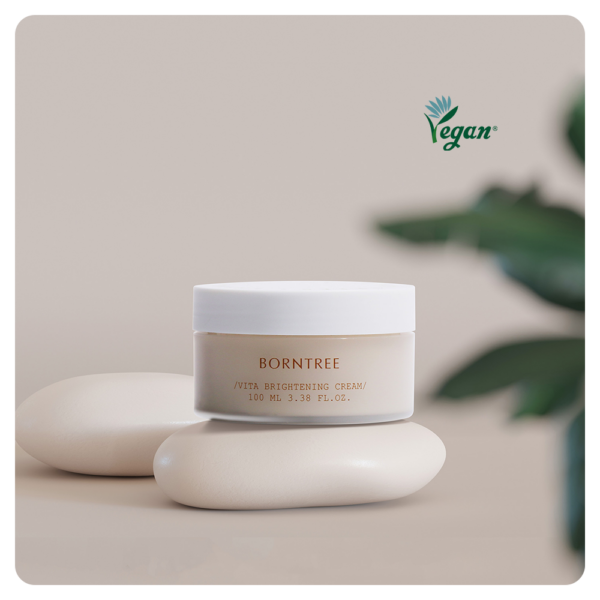 BORNTREE Vita Brightening Cream 100ml - EmpressKorea