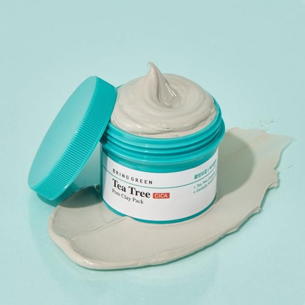 BRING GREEN Tea Tree Cica Pore Clay Pack 120g - EmpressKorea