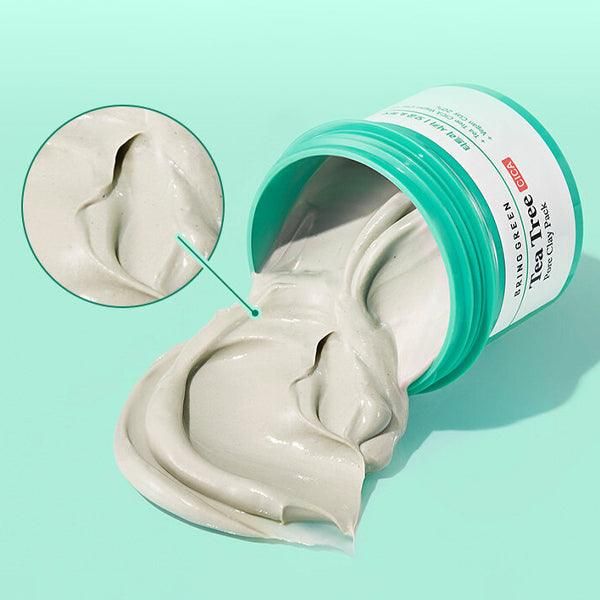 BRING GREEN Tea Tree Cica Pore Clay Pack 120g - EmpressKorea