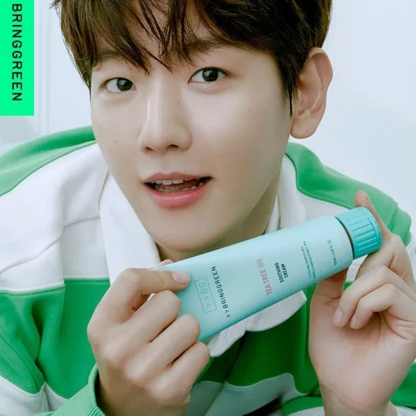 BRING GREEN Tea Tree Cica Soothing Cream Plus 100ml - EmpressKorea
