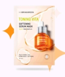 BRING GREEN Toning Vita Smoothing Serum Mask 30g*5 - EmpressKorea