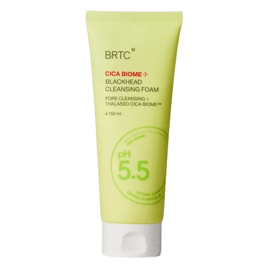 BRTC Cica Biome Blackhead Cleansing Foam 150ml - EmpressKorea