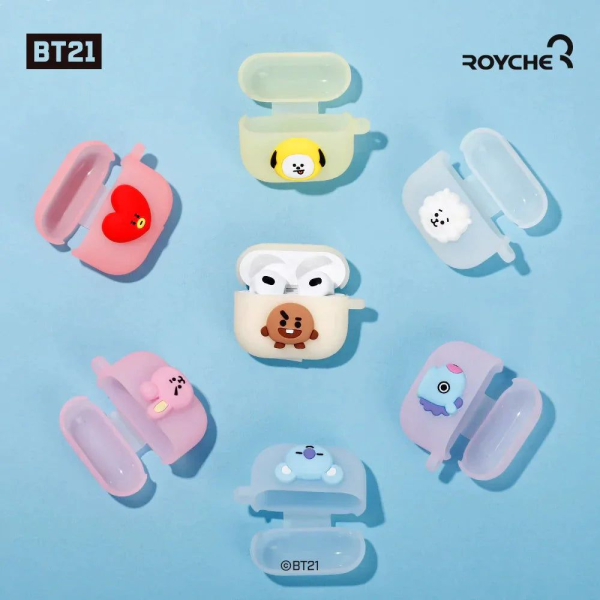 BT21 AIRPODS 3RD GEN JELLY CASE - EmpressKorea