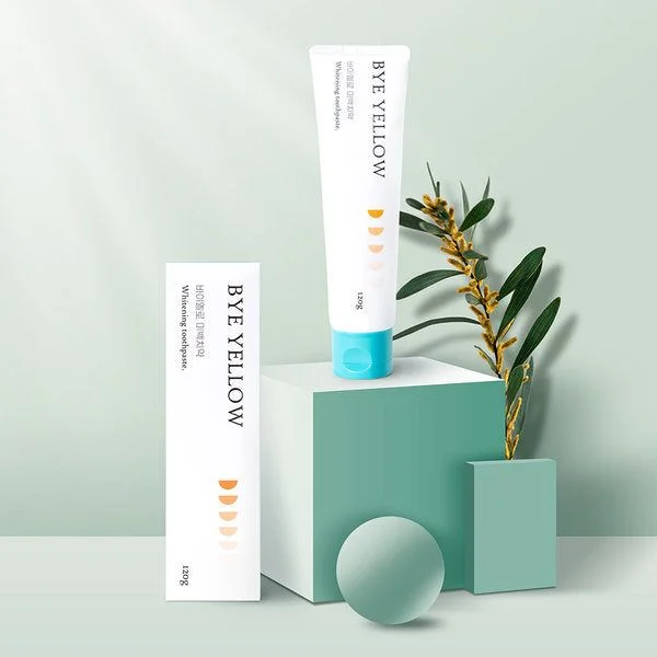 BYE YELLOW Vivid Whitening Toothpaste 120g - EmpressKorea