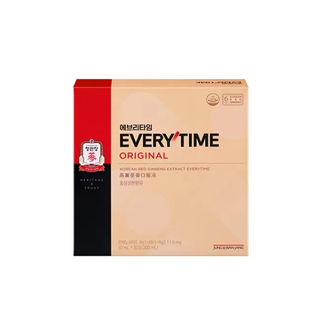JUNG KWAN JANG EVERYTIME ORIGINAL Korean Red Ginseng Extract 10ml x 30 Sticks - Image 4