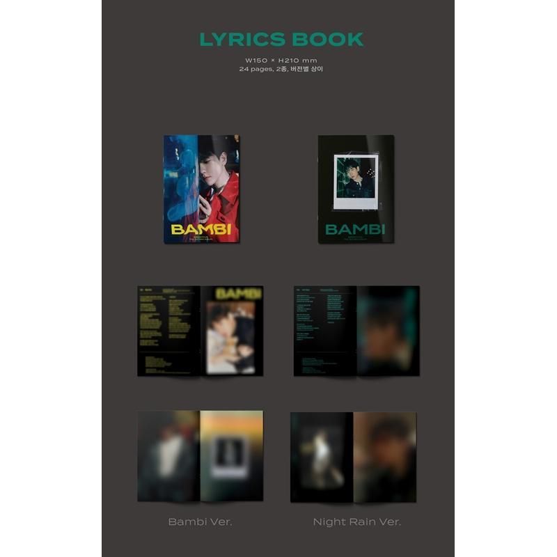 Baek Hyun - 3rd Mini Album: BAMBI (Photo Book Ver.) - EmpressKorea
