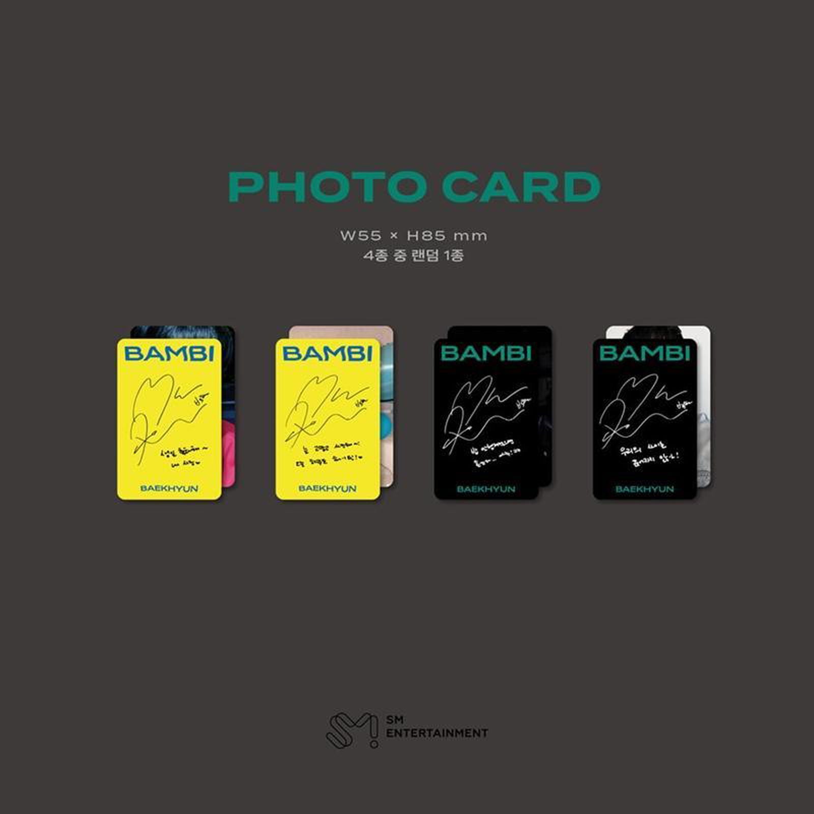 Baek Hyun - 3rd Mini Album: BAMBI (Photo Book Ver.) - EmpressKorea