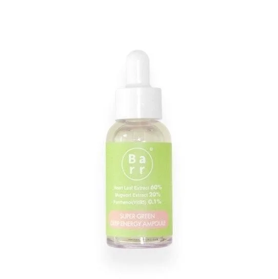 Barr Cosmetics Super Green Deep Energy Ampoule 30ml - EmpressKorea