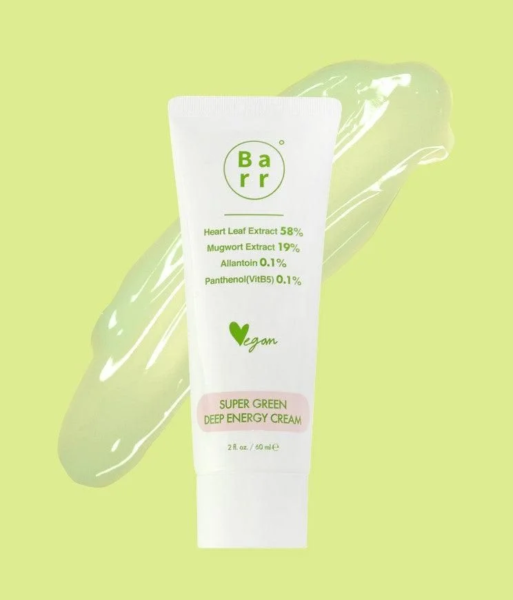 Barr Cosmetics Super Green Deep Energy Cream 60ml - EmpressKorea