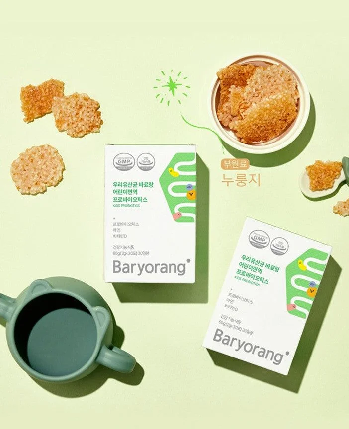 Baryorang Children's Immunity Kids Probiotics 2g*30sticks - EmpressKorea