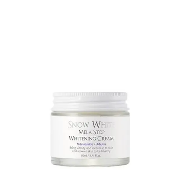 Beauty Recipe Snow White Mela Stop Whitening Cream 80ml - EmpressKorea