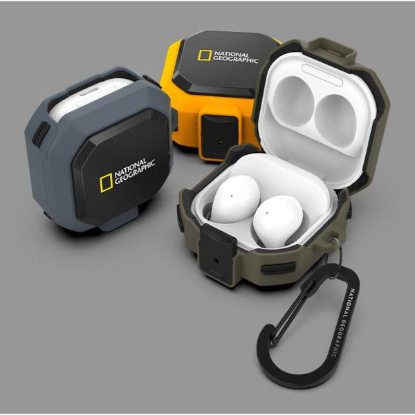 National Geographic Rugged Bumper Auto Lock Case For Buds2/Buds Live/Buds Pro/Buds 2Pro - EmpressKorea