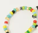 White Bear With Candy beads