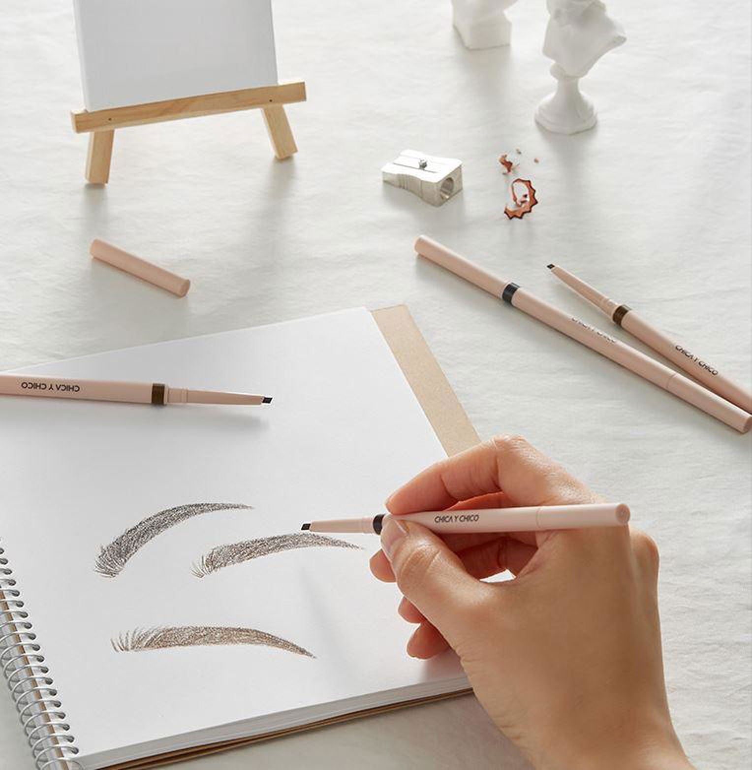 CHICA Y CHICO Hard Skinny Brow Styler 3 Colors - EmpressKorea