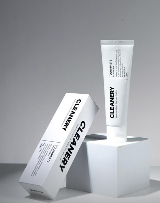 CLEANERY for White Glow Teeth Vivid Whitening Toothpaste 90g - EmpressKorea