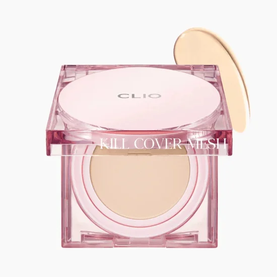 CLIO Kill Cover Mesh Glow Cushion with Refill SPF 50+ PA++++ (3 Colors) 15g - EmpressKorea