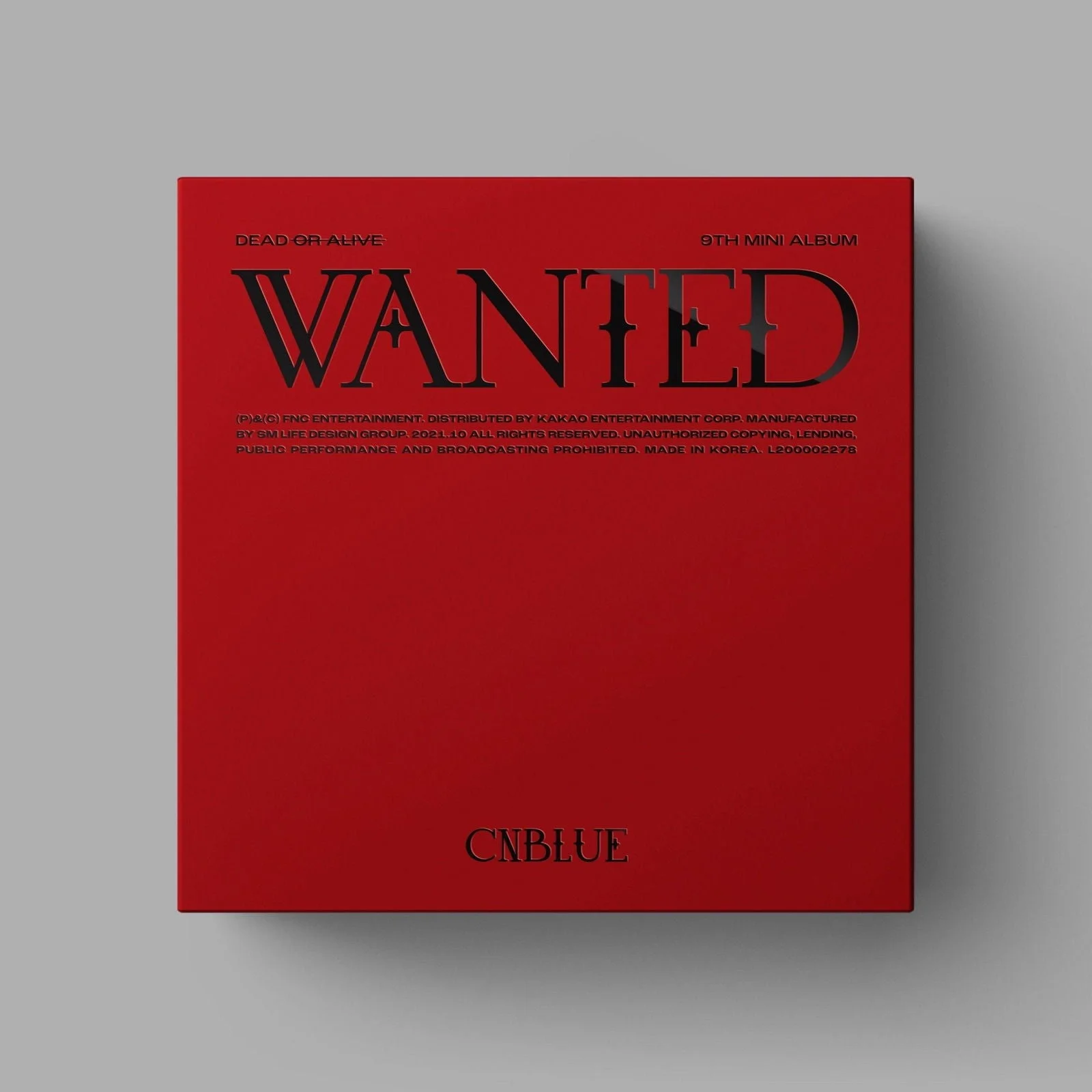 CNBLUE - 9th Mini Album: WANTED - EmpressKorea
