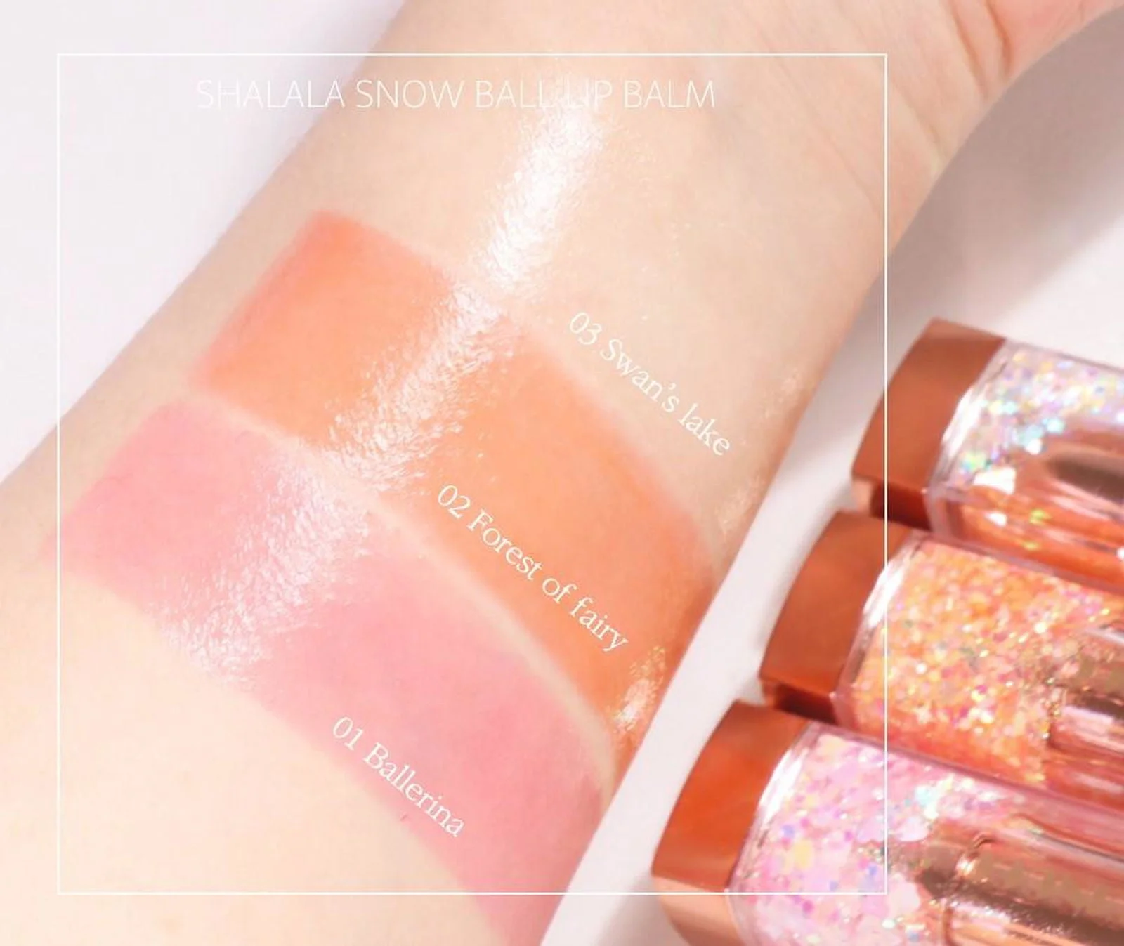 CORINGCO Shalala Snow Ball Lip Balm (3 Colors) 4g - EmpressKorea