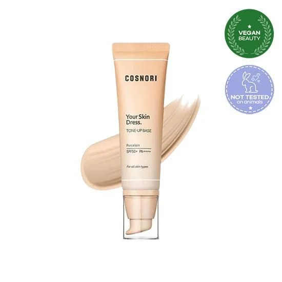 COSNORI Your Skin Dress Tone-Up Base SPF 50+ PA++++ 50ml - EmpressKorea
