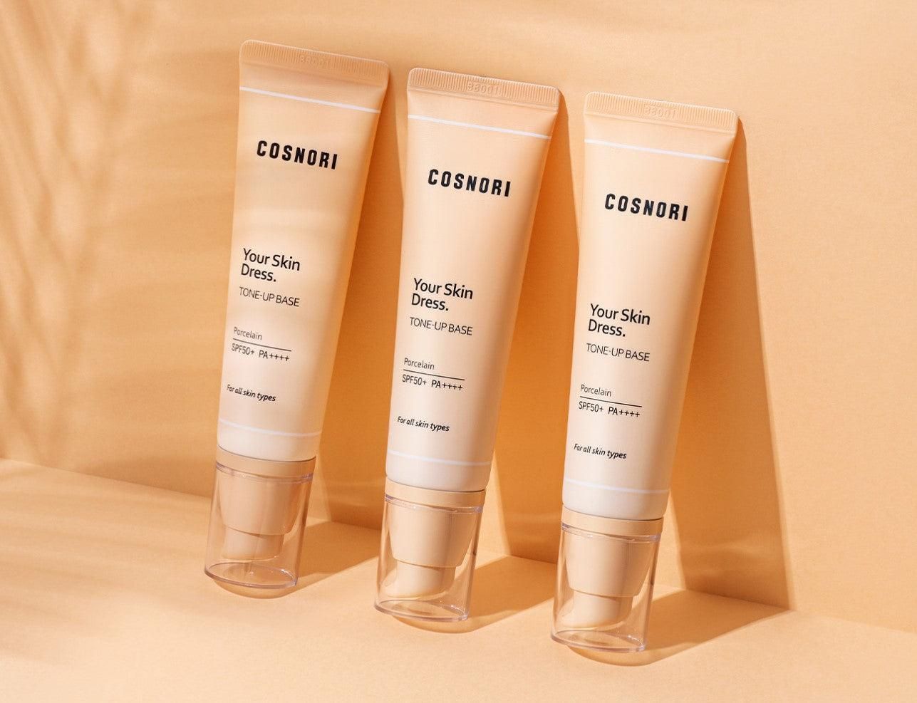 COSNORI Your Skin Dress Tone-Up Base SPF 50+ PA++++ 50ml - EmpressKorea