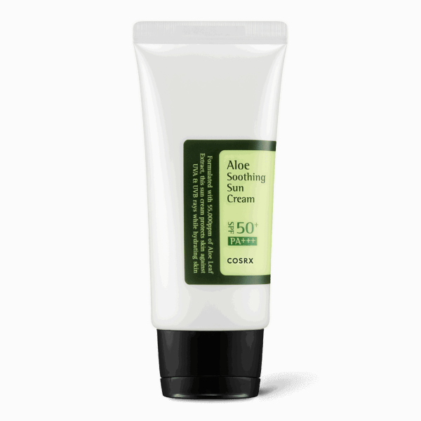 COSRX Aloe Soothing Sun Cream SPF50 PA+++, 50ml - EmpressKorea