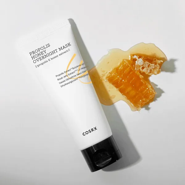 COSRX Full Fit Propolis Honey Overnight Mask 60ml - EmpressKorea