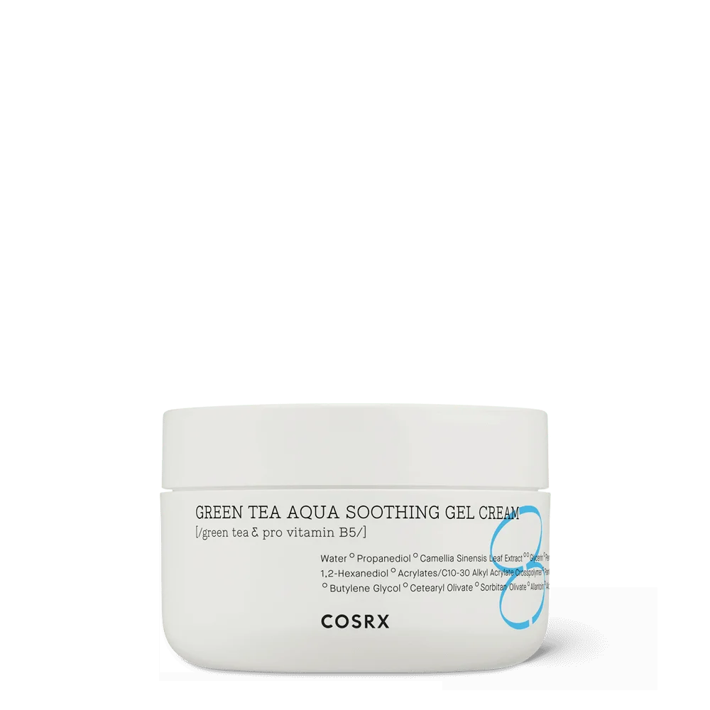 COSRX Hydrium Green Tea Aqua Soothing Gel Cream 50 ml - EmpressKorea