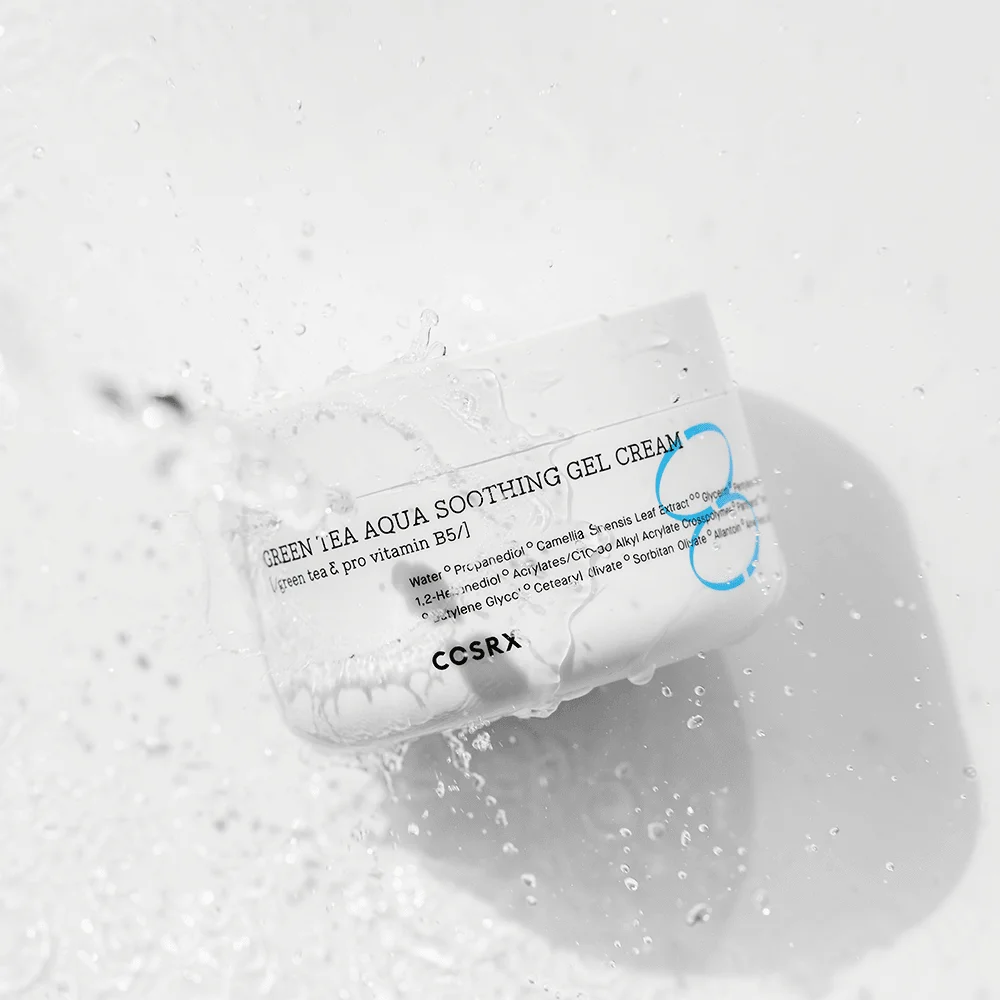 COSRX Hydrium Green Tea Aqua Soothing Gel Cream 50 ml - EmpressKorea
