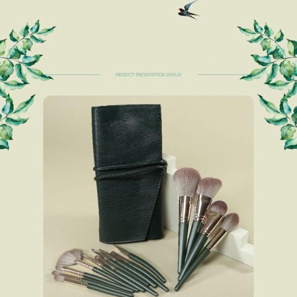 COS MAPLE 14 types of  Makeup Brush + Pouch - EmpressKorea