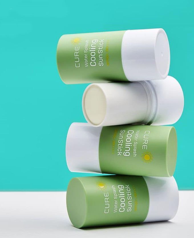 CURE Limited Addition Water Splash Cooling Sun Stick 23g + 23g - EmpressKorea