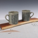 Celadon Hunminjeongeum Mug Set - MADE IN KOREA - EmpressKorea