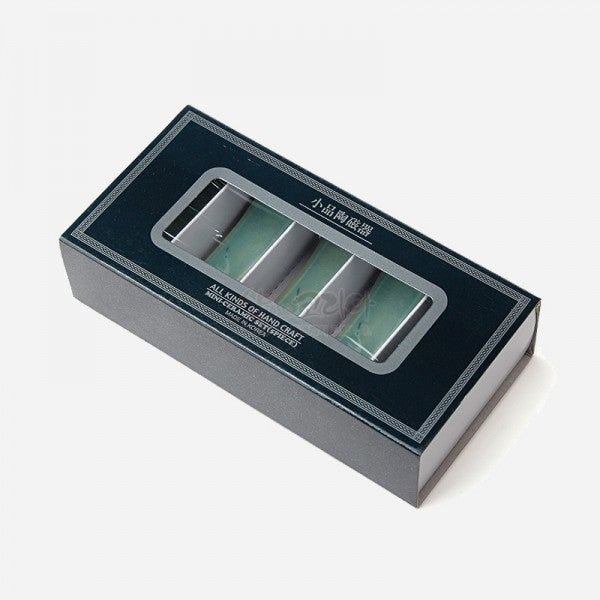 Celadon Spoon Holder Crane 5 piece set made in Korea - EmpressKorea