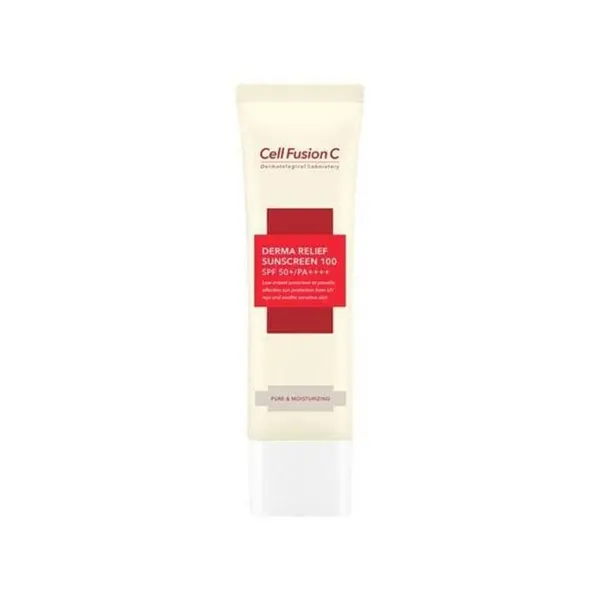 Cell Fusion C Derma Relief Sunscreen 100 SPF 50+ PA++++ 50ml - EmpressKorea