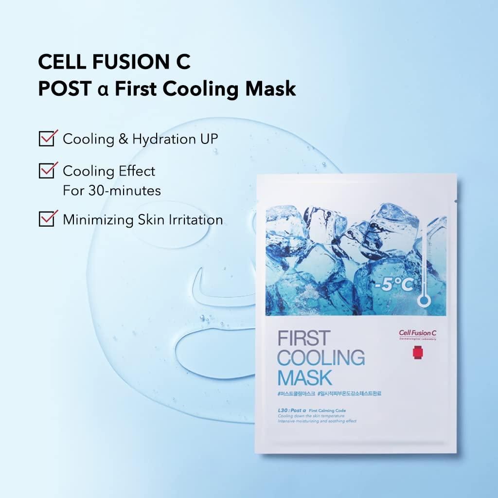 Cell Fusion C Post Alpha First Cooling Mask 27g*5EA - EmpressKorea