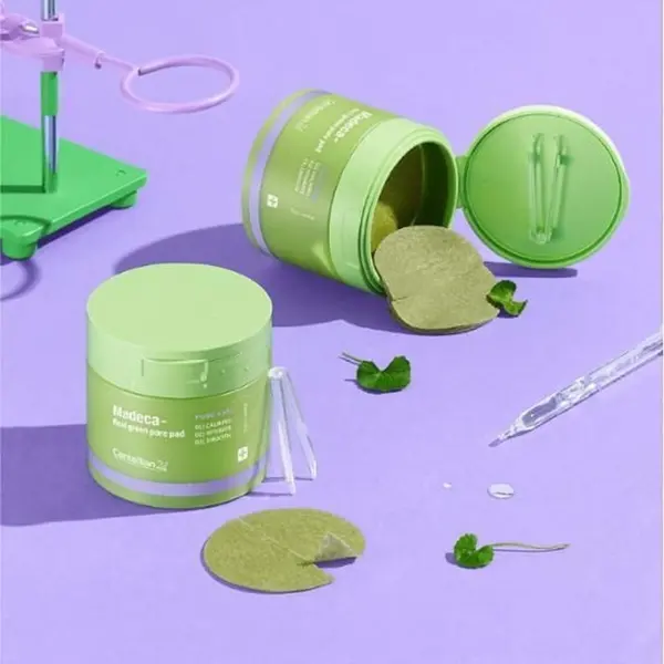 Centellian24 Medecca Real Green Pore Pad 60pcs 170g - EmpressKorea