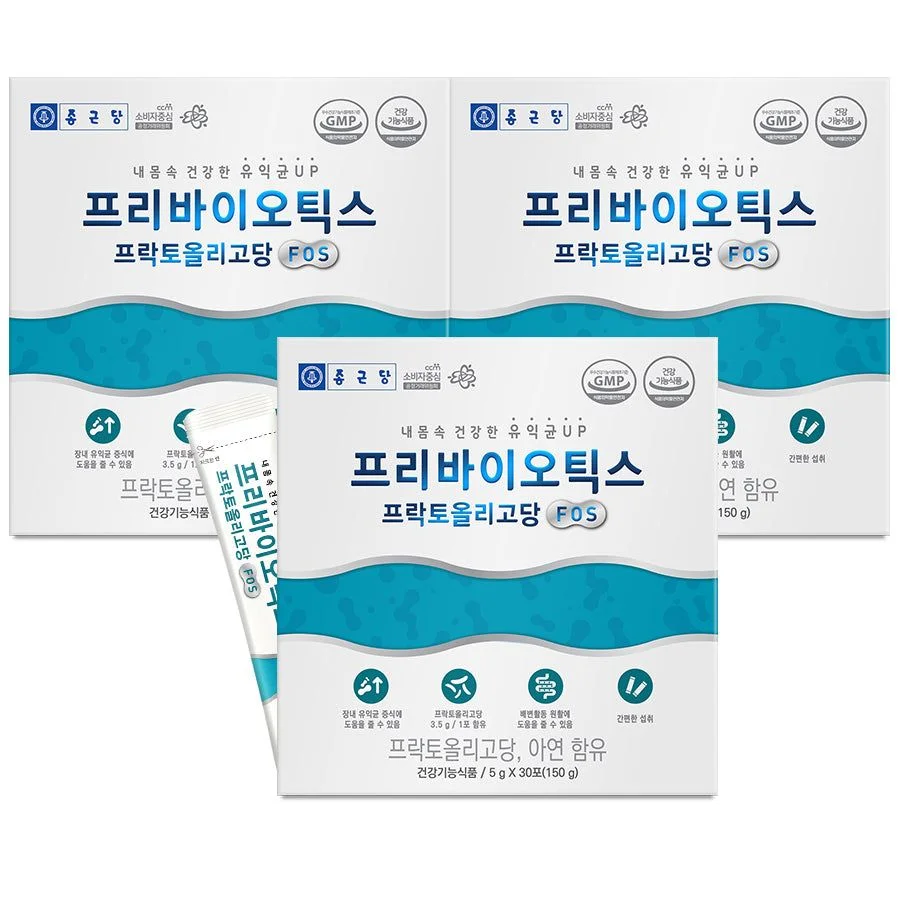 Chong Kun Dang Prebiotics Fructooligosaccharide FOS Lactobacillus 5g x 30pcs - EmpressKorea