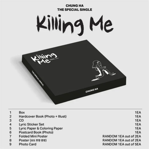 Chung Ha - Special Single Album: Killing Me - EmpressKorea