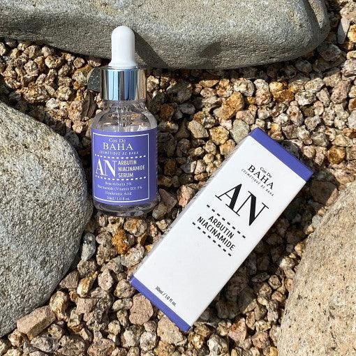 Cos De BAHA  Arbutin 5% Niacinamide 5%  Whitening Brightening Ampoule 30ml - EmpressKorea