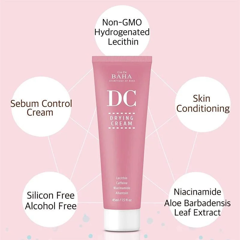 Cos De BAHA DC Drying Cream 45ml - EmpressKorea