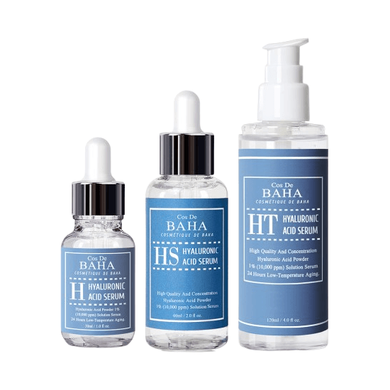 Cos De BAHA H Hyaluronic Acid Serum (3 Types) - EmpressKorea