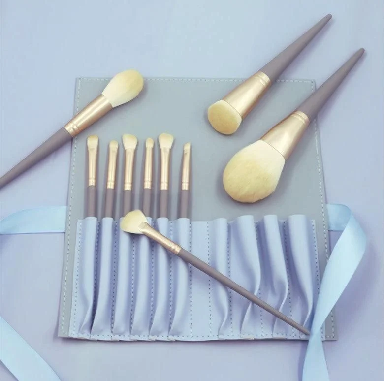 Cosmaple 10 Makeup Brushes + Pouch - EmpressKorea
