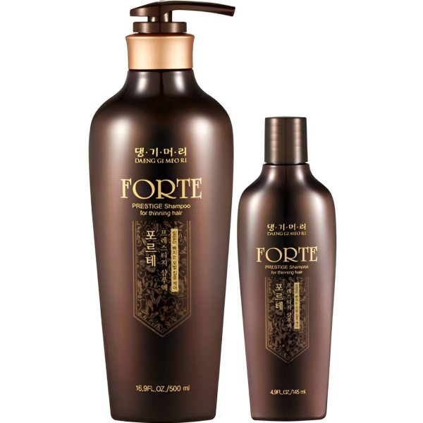 DAENG GI MEORI Forte Prestige Hair Loss Relief Functional Shampoo 500ml + 145ml - EmpressKorea