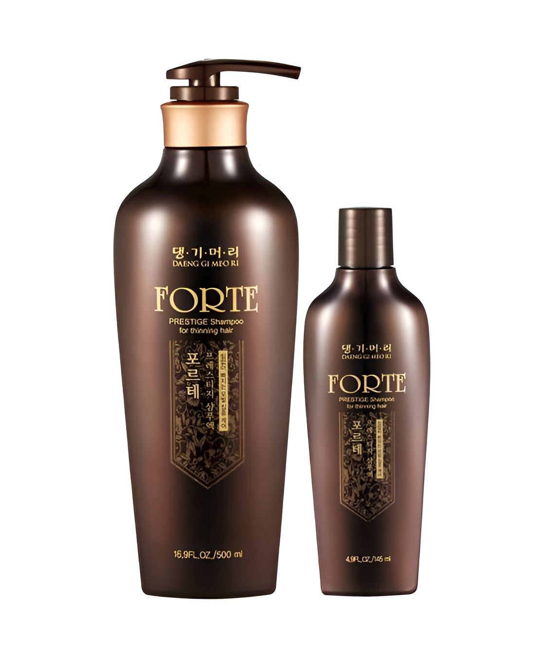 DAENG GI MEORI Forte Prestige Hair Loss Relief Functional Shampoo 500ml + 145ml - EmpressKorea