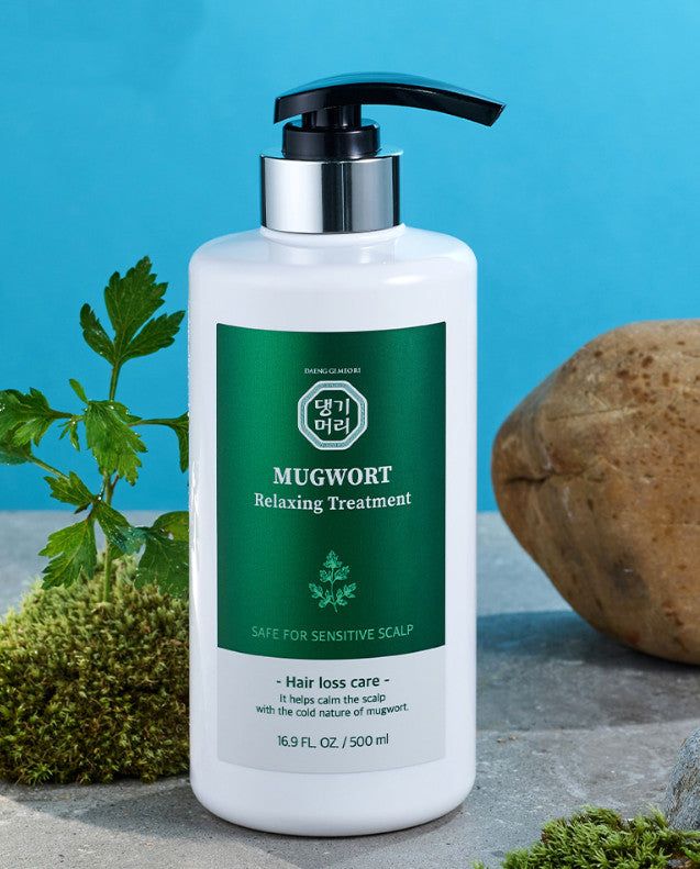 DAENG GI MEORI Mugwort Relaxing Treatment 500ml Hair Loss Care - EmpressKorea
