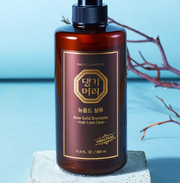 DAENG GI MEORI Original New Gold Shampoo 500ml (Hair Loss Care) - EmpressKorea