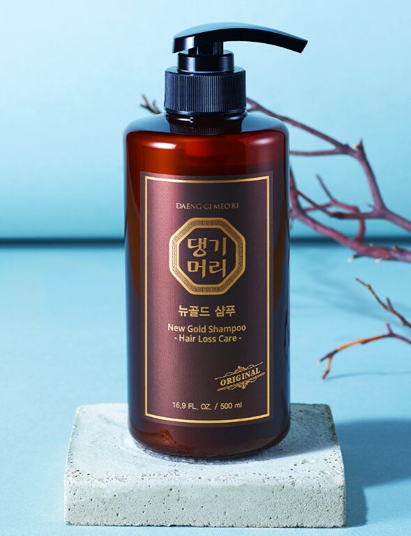DAENG GI MEORI Original New Gold Shampoo 500ml (Hair Loss Care) - EmpressKorea
